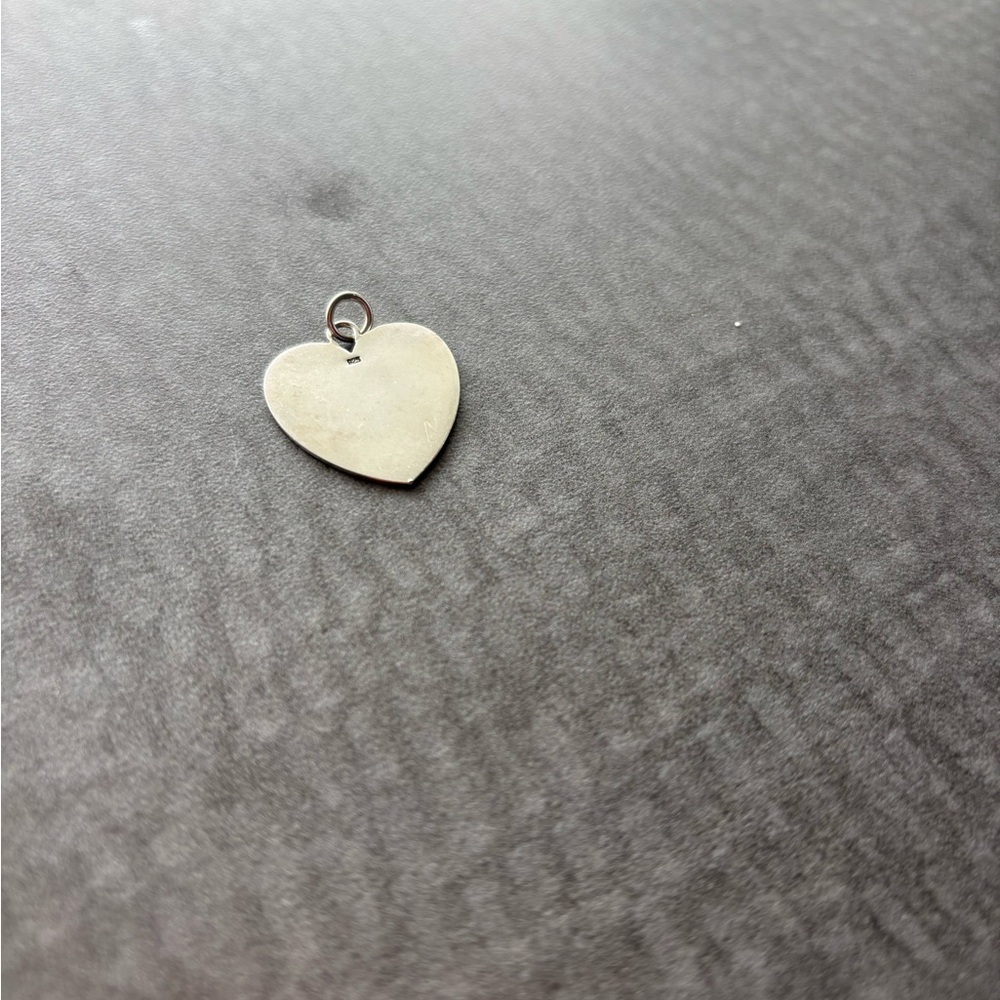 Elegant Silver Heart Pendant
